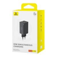 Зарядно устройство Baseus GAN6 Pro, 2xUSB-C + 2xUSB, 65W P10162701113-00... - 4