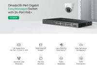 28-портов комутатор TP-Link Omada ES228GMP Gigabit Easy Managed Switch с... - 6