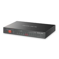 12-портов гигабитов настолен комутатор с 8 PoE+ порта Mercusys MS112GMP - 1
