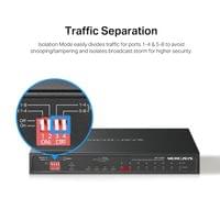 12-портов гигабитов настолен комутатор с 8 PoE+ порта Mercusys MS112GMP - 5 12-портов гигабитов настолен комутатор с 8 PoE+ порта Mercusys MS112GMP - 5