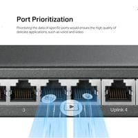 12-портов гигабитов настолен комутатор с 8 PoE+ порта Mercusys MS112GMP - 6 12-портов гигабитов настолен комутатор с 8 PoE+ порта Mercusys MS112GMP - 6