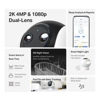 Интелигентна бебефон камера с двойна леща TP-Link Tapo C840 - 2