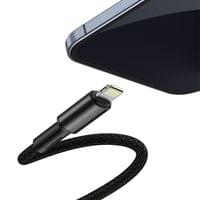 Кабел Baseus High Density USB Type-C към Lightning PD 20W, 2м CATLGD-A01... - 1