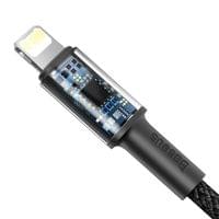 Кабел Baseus High Density USB Type-C към Lightning PD 20W, 2м CATLGD-A01... - 2