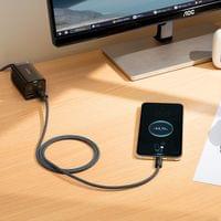 Кабел Baseus CALD000616 Dynamic Series USB Type A към USB Type C 100W 1м... - 3