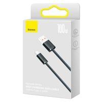 Кабел Baseus CALD000616 Dynamic Series USB Type A към USB Type C 100W 1м... - 4
