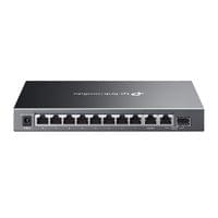 10-портов комутатор TP-Link Omada ES210GMP Gigabit Easy Managed Switch с... - 1