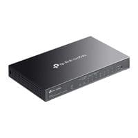 10-портов комутатор TP-Link Omada ES210GMP Gigabit Easy Managed Switch с... - 2