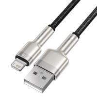 Кабел Baseus Cafule Metal Series USB-A към Lightning, 2м CALJK-B01 - 4