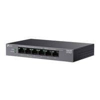 Комутатор TP-Link LS106LP 6-портов 10/100 Mbps с 4-портов PoE+ - 1