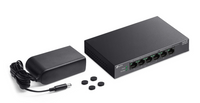 Комутатор TP-Link LS106LP 6-портов 10/100 Mbps с 4-портов PoE+ - 8 Комутатор TP-Link LS106LP 6-портов 10/100 Mbps с 4-портов PoE+ - 8