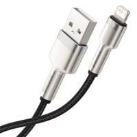 Кабел Baseus Cafule Metal Series USB-A към Lightning, 1м CALJK-A01 - 1