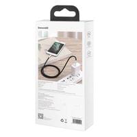 Кабел Baseus Cafule Metal Series USB-A към Lightning, 1м CALJK-A01 - 8