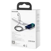 Кабел Baseus Superior USB Type C към Lightning 20W 1м CATLYS-A01 - черен - 4