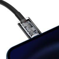 Кабел Baseus Superior USB Type C към Lightning 20W 1м CATLYS-A01 - черен - 6