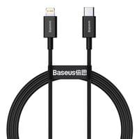 Кабел Baseus Superior USB Type C към Lightning 20W 1м CATLYS-A01 - черен - 7