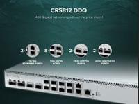 14-портов Комутатор MikroTik CRS812-8DS-2DQ-2DDQ-RM - 2