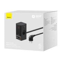 Универсално зарядно/разклонител Baseus PowerCombo Digital 65W OS... - 2