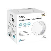 Безжична Wi-fi 6 Mesh система TP-Link Deco X50-PoE(1-pack) AX3000 - 10
