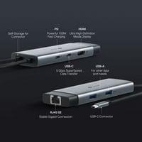 USB хъб TP-Link Type-C 6 в 1 UH6120C - 7