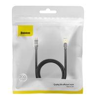 Мрежов кабел Baseus WKJS010301 Speed CAT7 RJ45 10Gbps 2m черен - 6