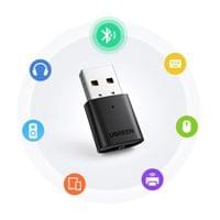 USB адаптер Ugreen adapter CM390 Bluetooth 5.0 USB 10м - черен - 4