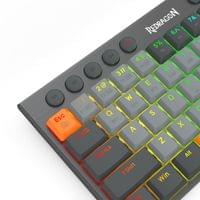 Геймърска жична и безжична Bluetooth механична клавиатура Redragon Horus... - 5