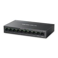 8-портов 10/100 Mbps + 2-портов Gigabit Desktop комутатор... - 10