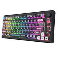 Bluetooth и безжична механична геймърска клавиатура Redragon Uranus Pro... - 1