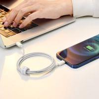 Кабел Baseus Superior USB Type C към Lightning 20W 2м CATLYS-C02 - бял - 5