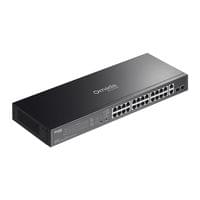 28-портов Gigabit Easy Managed комутатор с 24 PoE+ порта TP-Link Omada... - 2 28-портов Gigabit Easy Managed комутатор с 24 PoE+ порта TP-Link Omada... - 2