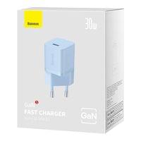 Универсално мини зарядно Baseus GaN5 бързо зареждане 30W CCGN070603 - синьо - 4