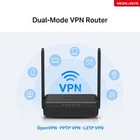 Безжичен 4G LTE преносим рутер Mercusys MB113-4G 300 Mbps - 8
