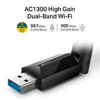 2-лентов безжичен USB адаптер TP-Link Archer T3U Plus AC1300 - 2