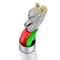 Кабел Baseus Superior CATYS-A02 USB-A към USB-C, 66W, 2м, бял - 3