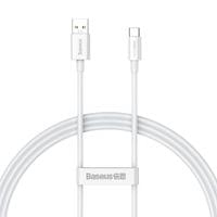 Кабел Baseus Superior Series USB-А към USB-C 65W 1м CAYS000902 - бял - 2