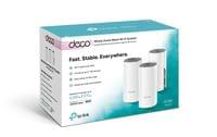 Безжична Mesh Wi-fi система TP-Link Deco E4 AC1200 (3-pack) - 1