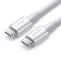 Кабел Ugreen US300 60552, USB-C/USB-C 5А,DATA, 2м - бял - 1