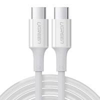 Кабел Ugreen US300 60552, USB-C/USB-C 5А,DATA, 2м - бял - 4