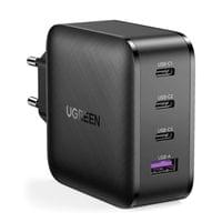 Зарядно устройство Ugreen CD224 70774, 220V 3xUSB-C, 1xUSB A, GaN, 65W,... - 1