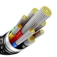 Кабел Baseus Tungsten Gold 240W USB-C към USB-C 1м CAWJ040001 - черен - 3