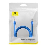 Мрежов кръгъл кабел Baseus RJ45, Cat.6, 2 м B00133204311-02 - син - 6