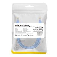 Мрежов кръгъл кабел Baseus RJ45, Cat.6, 2 м B00133204311-02 - син - 7