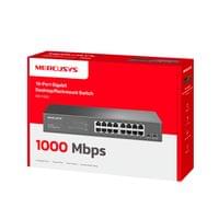 16-портов Gigabit Desktop/Rackmount комутатор Mercusys MS116GS - 6