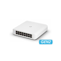16-портов гигабитен PoE комутатор Ubiquiti UniFi Switch Lite... - 4