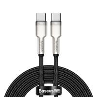Кабел Baseus Cafule Series Type-C към Type-C, 100W, 2м, черен - 3