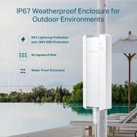 Външна Wi-Fi 6 точка за достъп TP-Link EAP610-Outdoor AX1800 - 4