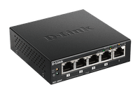 Комутатор D-Link 5-Port Desktop Gigabit PoE+ Switch... - 4 Комутатор D-Link 5-Port Desktop Gigabit PoE+ Switch... - 4
