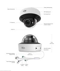 4MP IR моторизирана Wi-Fi Varifocal куполна мрежова камера TP-Link VIGI... - 8