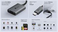 Четец на карти USB 3.0 Type-C към SD и microSD 4.0 TP-Link UA440C - 4